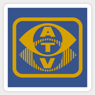 ATV (Vintage TV Station) Sticker